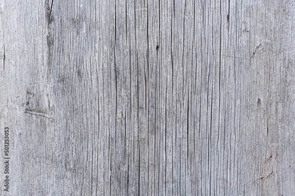 Obraz premium Old light color wood wall for seamless wood background and texture