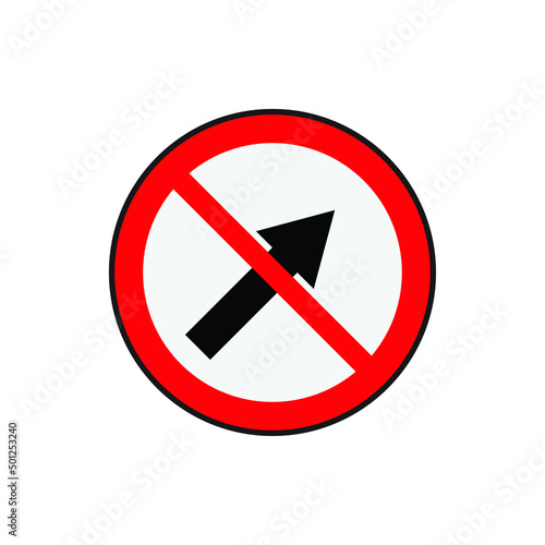  road sign vector for website symbol icon presentation 