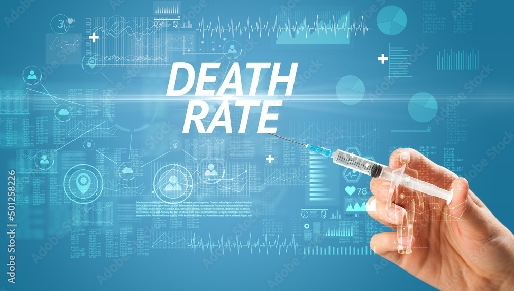 Syringe needle with virus vaccine Syringe needle with virus vaccine