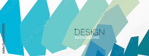 Background colorful shapes template. Wallpaper for concept of AI technology, blockchain, communication, 5G, science, business and technology