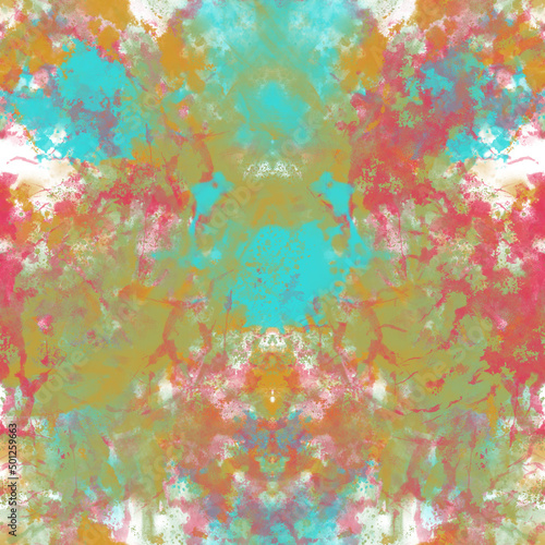 Tie Dye Seamless Pattern