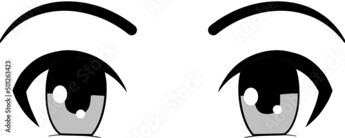 Colorful boho eyes collection isolated on white, modern design, Cartoon woman eyes and eyebrows with lashes. Isolated vector illustration. Can be used for T-shirt print, poster and cards. cartoon eye 