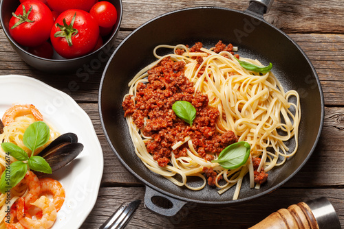 Italian spaghetti bolognese