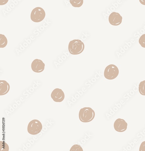 Cute cartoon Bohemian nursery ppattern. Boho vector print for wall decor in children's bedroom. Seamless pattern
