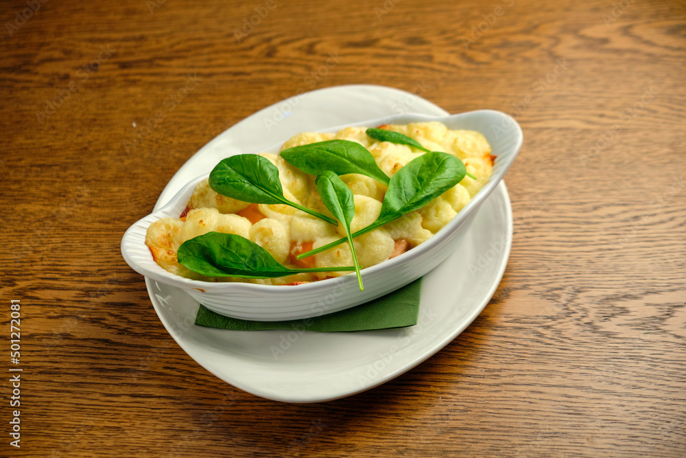 Casserole with cheese Casserole with cheese