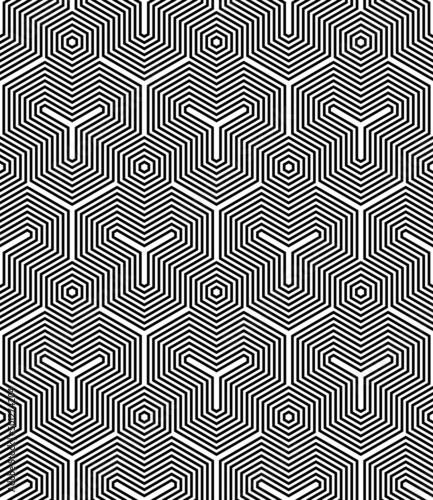 Abstract seamless geometric...