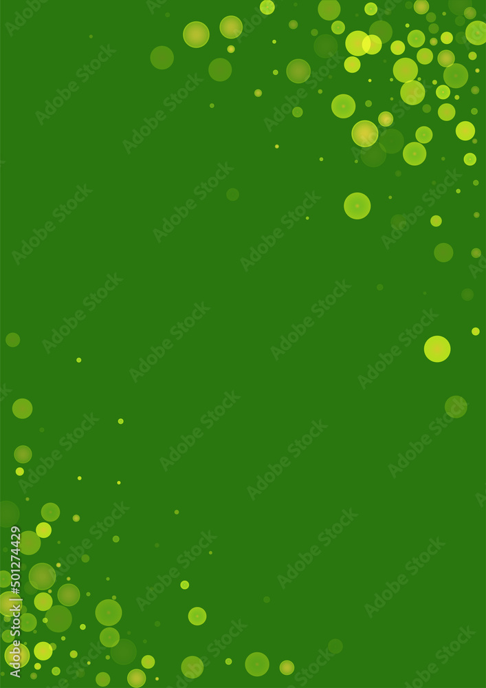 Green glitter on a green background. Explosion of confetti. Vector festive background. Green glitter on a green background. Explosion of confetti. Vector festive background.