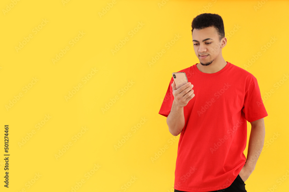 Concept of people with young man, space for text Concept of people with young man, space for text