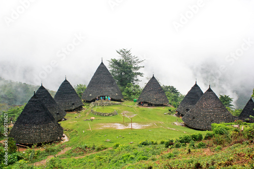 Wae Rebo Village in East Nusa Tenggara photo