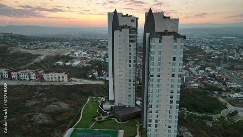 Awesome View Around Kaan Luxury Towers Apartments and reveal from Tuxtla Gutierrez City in Chiapas Mexico photo