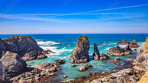 Fotografie Port Coton in belle-ile french Brittany
