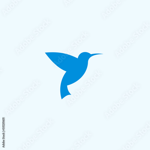 Colibri logo or bird logo