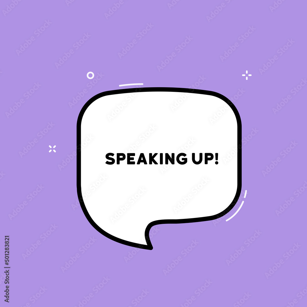 Speech bubble with speaking up text. Boom retro comic style. Pop art style. Vector line icon for Business and Advertising Speech bubble with speaking up text. Boom retro comic style. Pop art style. Vector line icon for Business and Advertising