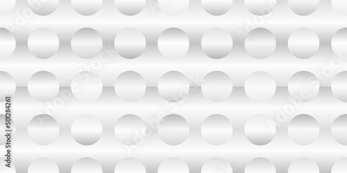 Cute circle shapes background. Seamless pattern.Vector. かわいい円形のパターン 背景素材 © tabosan