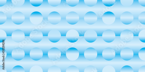 Cute circle shapes background. Seamless pattern.Vector. かわいい円形のパターン 背景素材