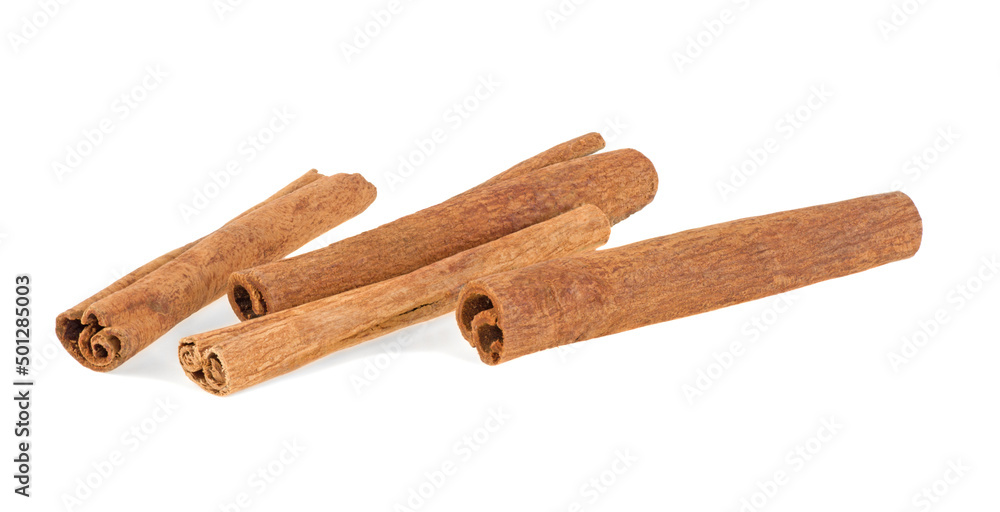 cinnamon sticks isolated on white background cinnamon sticks isolated on white background