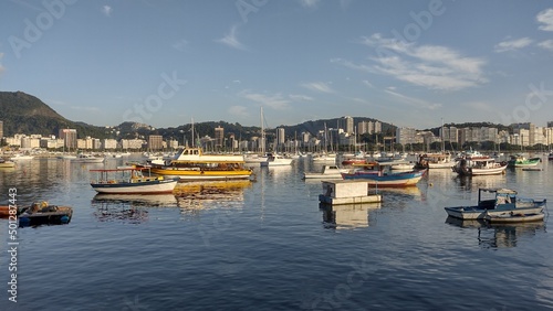 boats in the harbour © Fabiano
