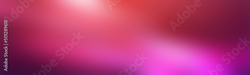 Wide gradient effect wallpaper cherry red. Empty vivid background, template mock up for display of product, business backdrop dark pink. Blank blur texture illustration.