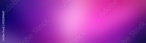 Wide illustration graphic design, banner, poster or party flyer dark purplish purple. Colorful gradient background amaranth magenta violet. Texture gradient mesh, illustration.
