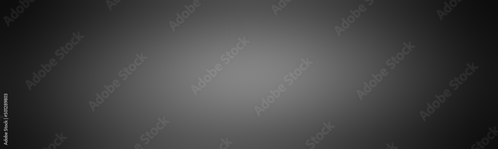 Wide delicate blurred pattern signal black. Abstract gradient dark gray. Abstract blurred gradient background. - obrazy, fototapety, plakaty 