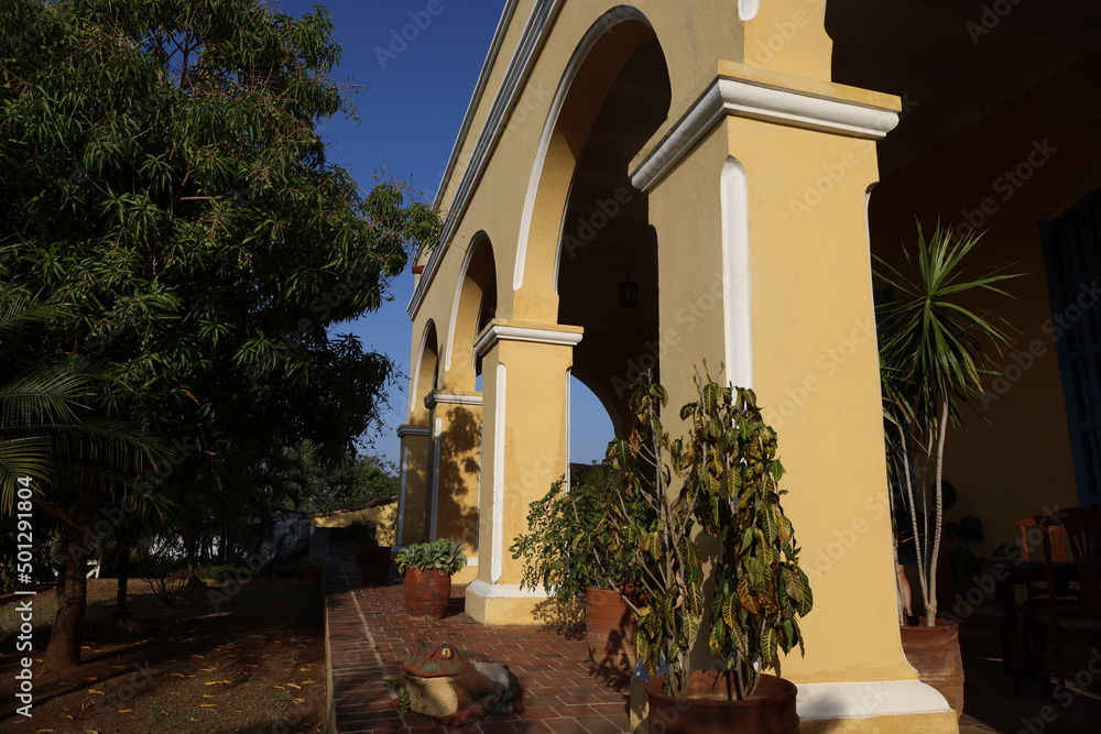 Obraz premium Manaca Iznaga house in the valley de los Ingenios, Cuba