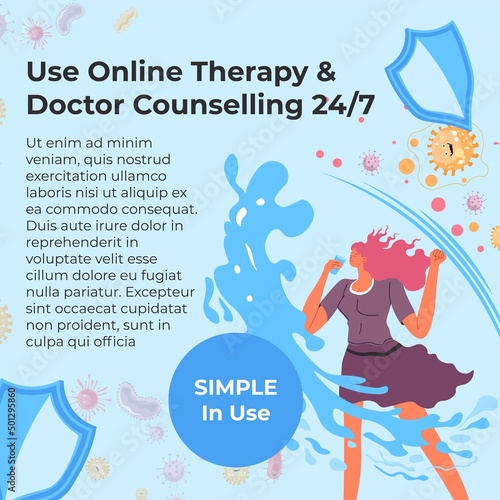 Use online therapy and doctor counselling web