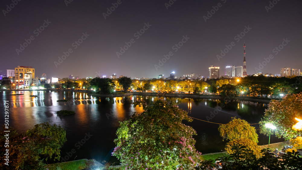 Ba Mau Lake in Hanoi, Vietnam