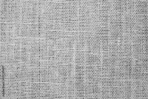 Texture of white rough fabric. White fabric background