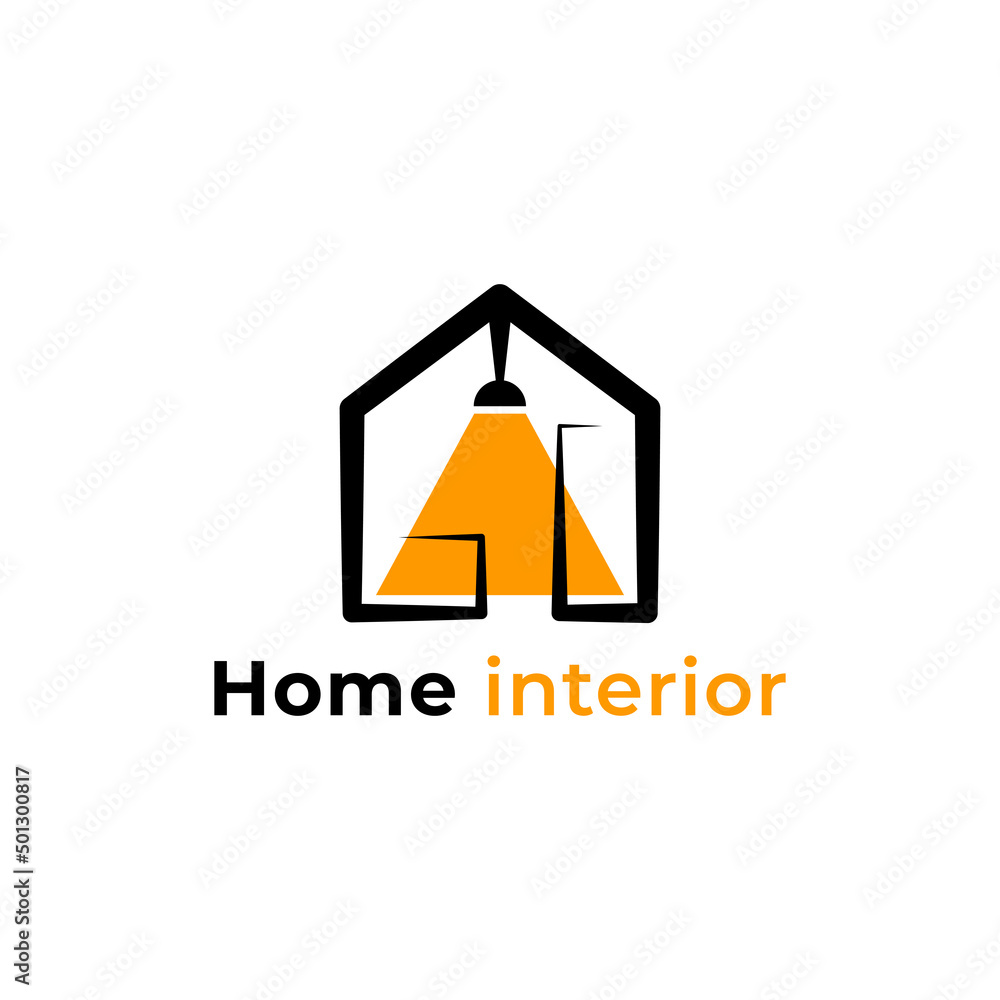 Home Interior Icon Logo Design Element Home Interior Icon Logo Design Element