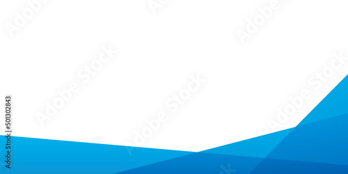 シンプルな背景素材、青グラデーション背景。バナー