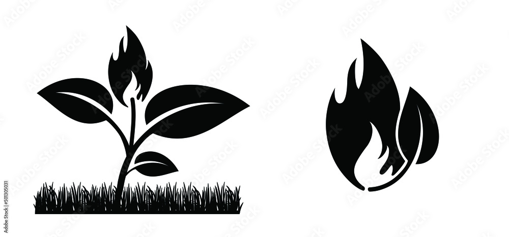 Cartoon biogas with fire flame and leaf icon or symbol. Natural energy. Sign for environment renewable industry. Ecology concept. leaves and plant. Leaf fire logo. Eco flames. Nature energy Cartoon biogas with fire flame and leaf icon or symbol. Natural energy. Sign for environment renewable industry. Ecology concept. leaves and plant. Leaf fire logo. Eco flames. Nature energy