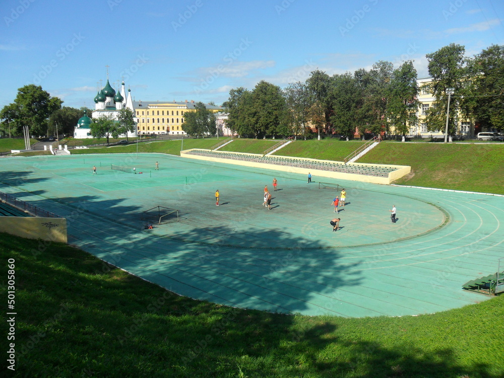 Fototapeta premium Sports ground