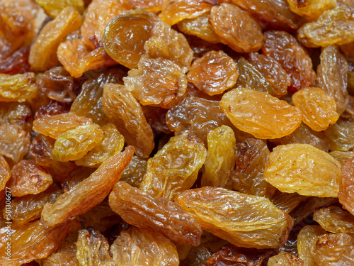 close up of raisins