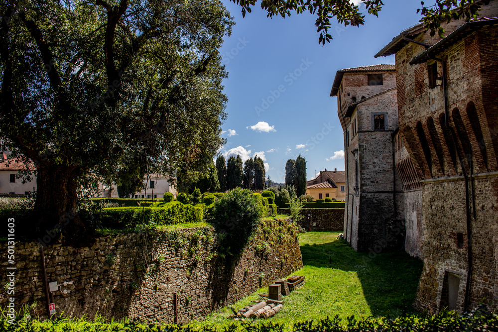 Castello Bufalini - Vista dalla 