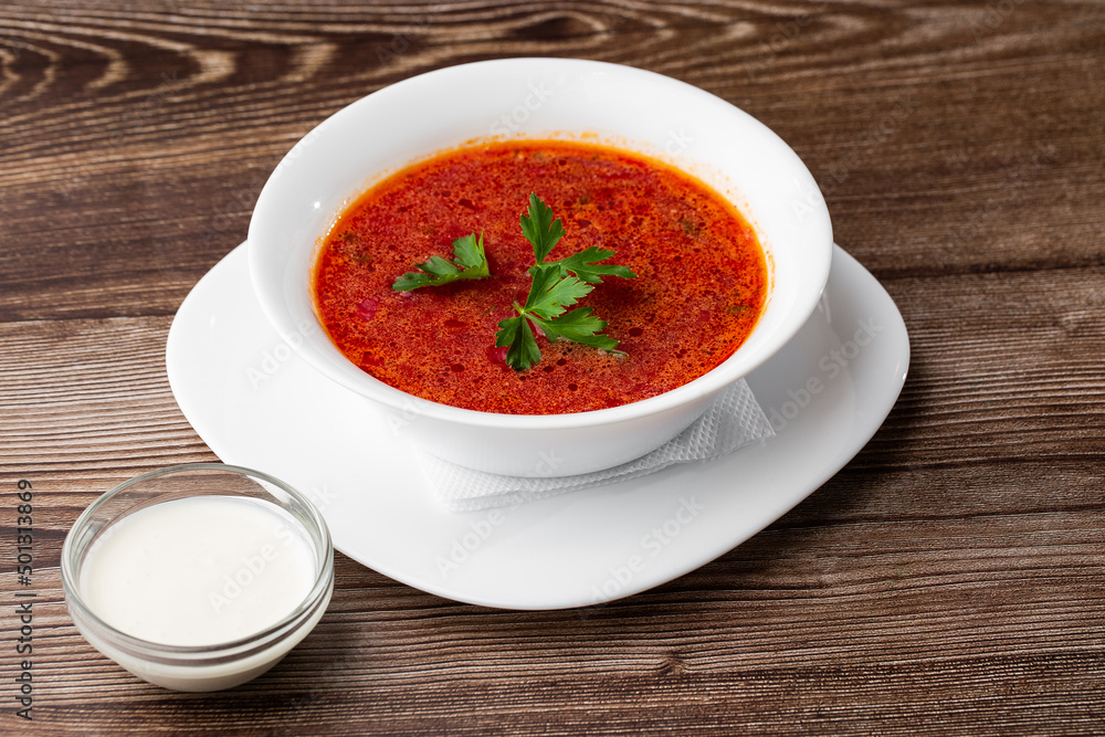 Borsht, bortsch, borshch, borscht. Soup, associated with cuisine of Eastern and Central Europe, especially Ukraine, Russia and Poland