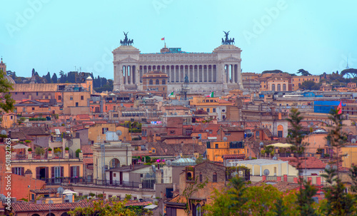 Cuadro en lienzo National monument to Vittorio Emanuele II (Victor Emmanuel II)