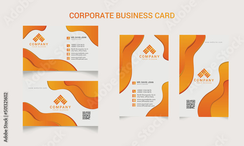 Fotografie Corporate Business Card Template