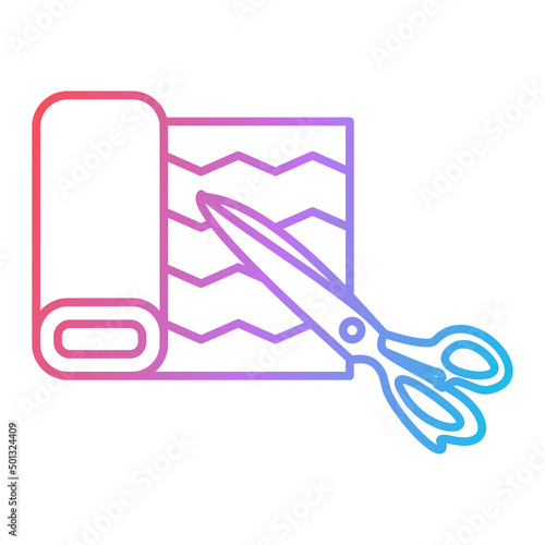 Cutting Cloth Icon