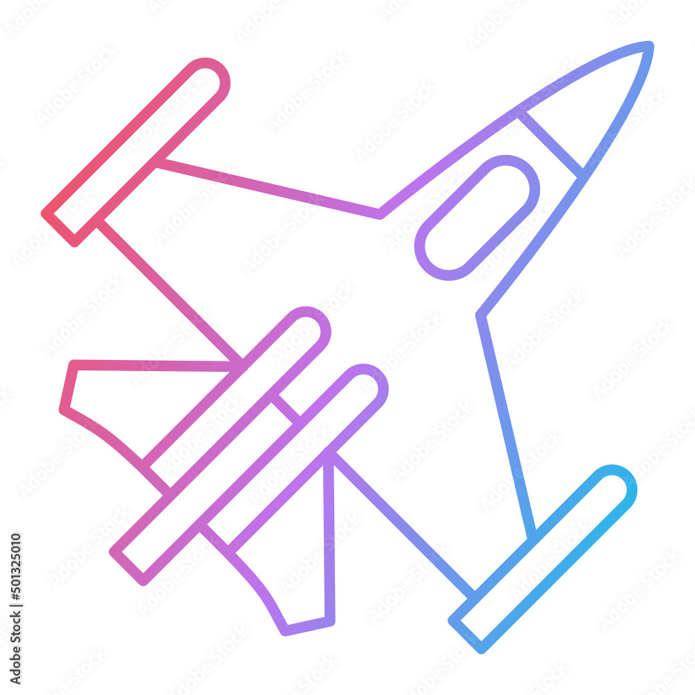 Fighter Jet Icon Design Fighter Jet Icon Design