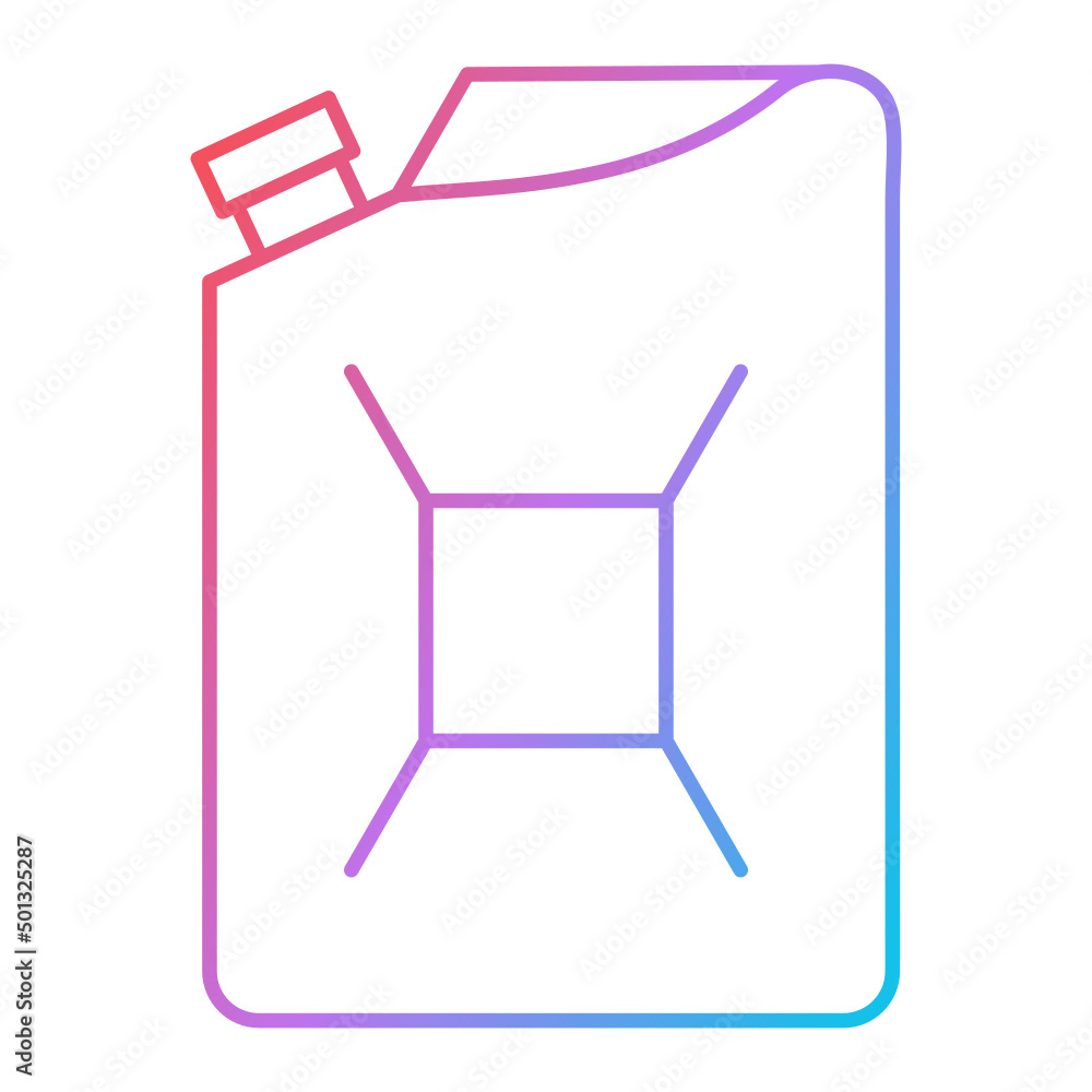 Fuel Can Icon Design Fuel Can Icon Design