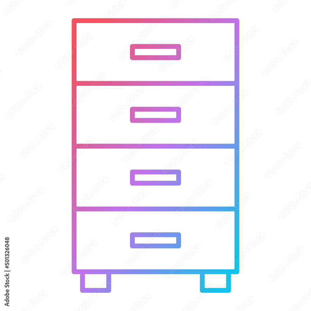 Filling Cabinet Icon Design Filling Cabinet Icon Design