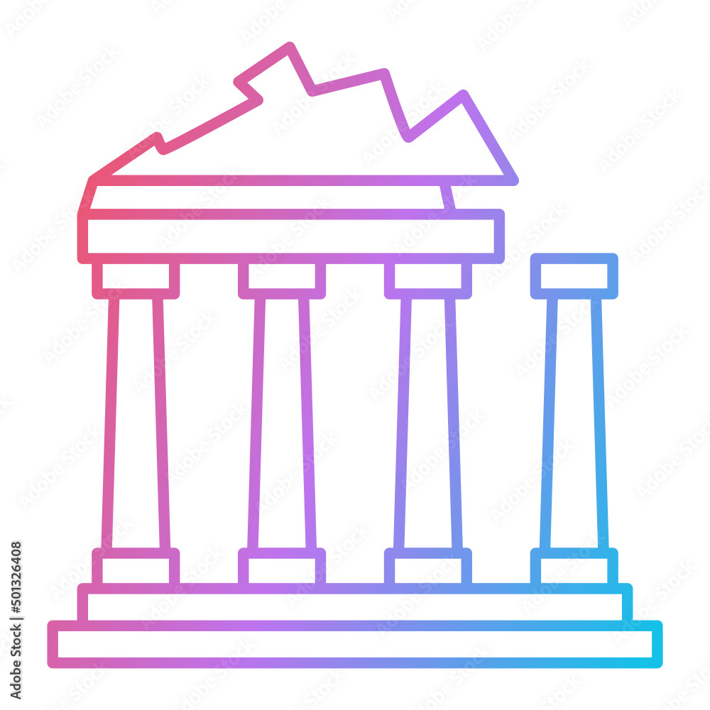 Apollo Temple Icon Design Apollo Temple Icon Design