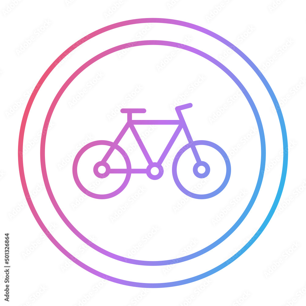 Bicycle Lane Icon Design Bicycle Lane Icon Design