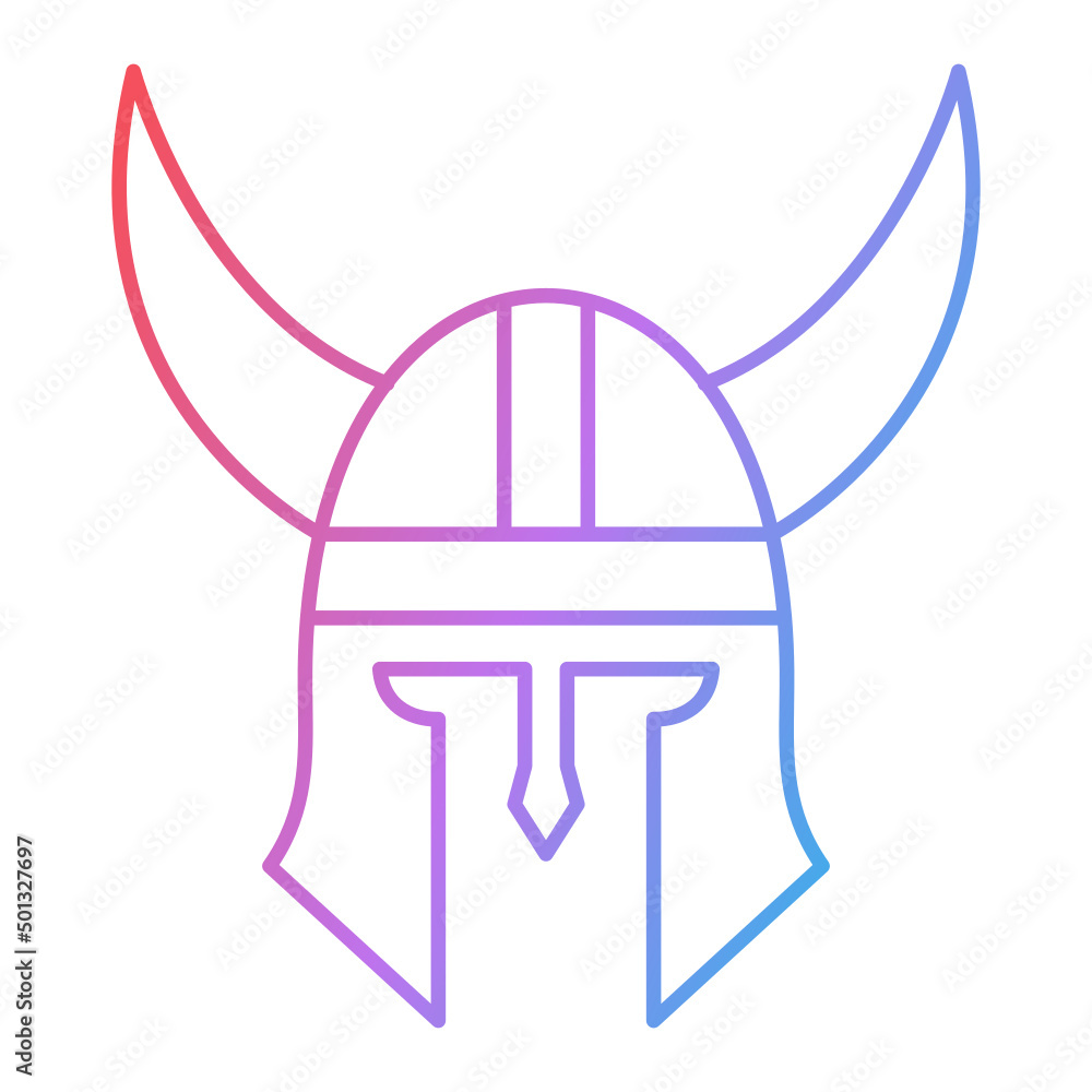 Viking Helmet Icon Design Viking Helmet Icon Design