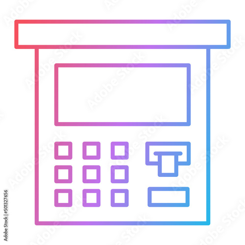 Ticket Machine Icon Design