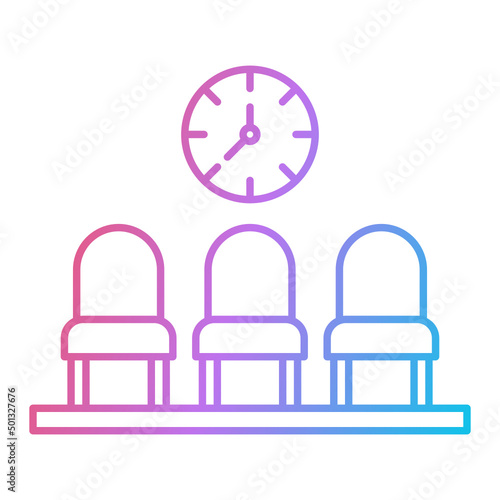 Waiting Room Icon Design