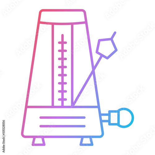 Metronome Icon Design
