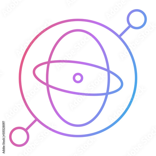 Gyroscope Icon Design