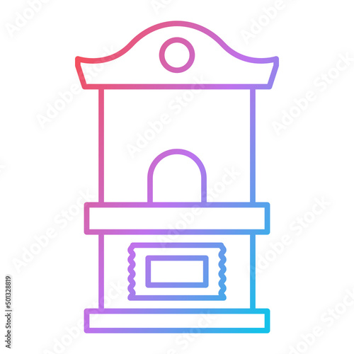 Ticket Office Icon Design