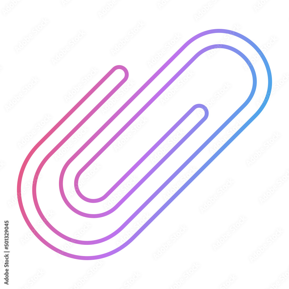 Paper Clip Icon Design Paper Clip Icon Design